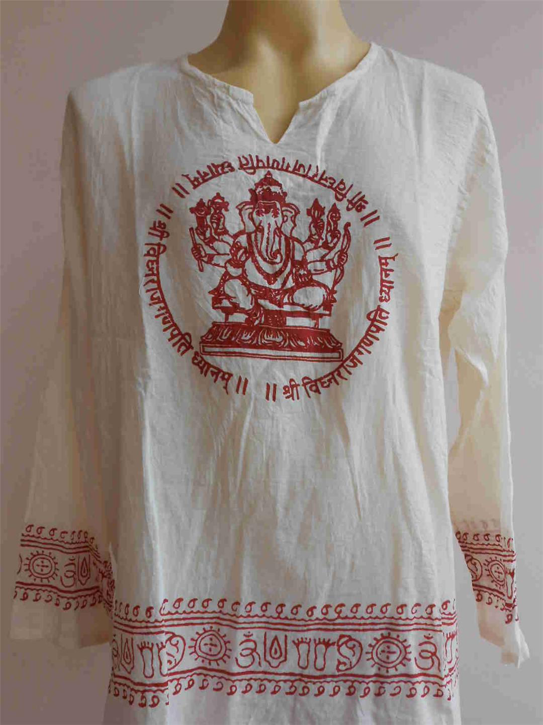 white t shirt ganpati