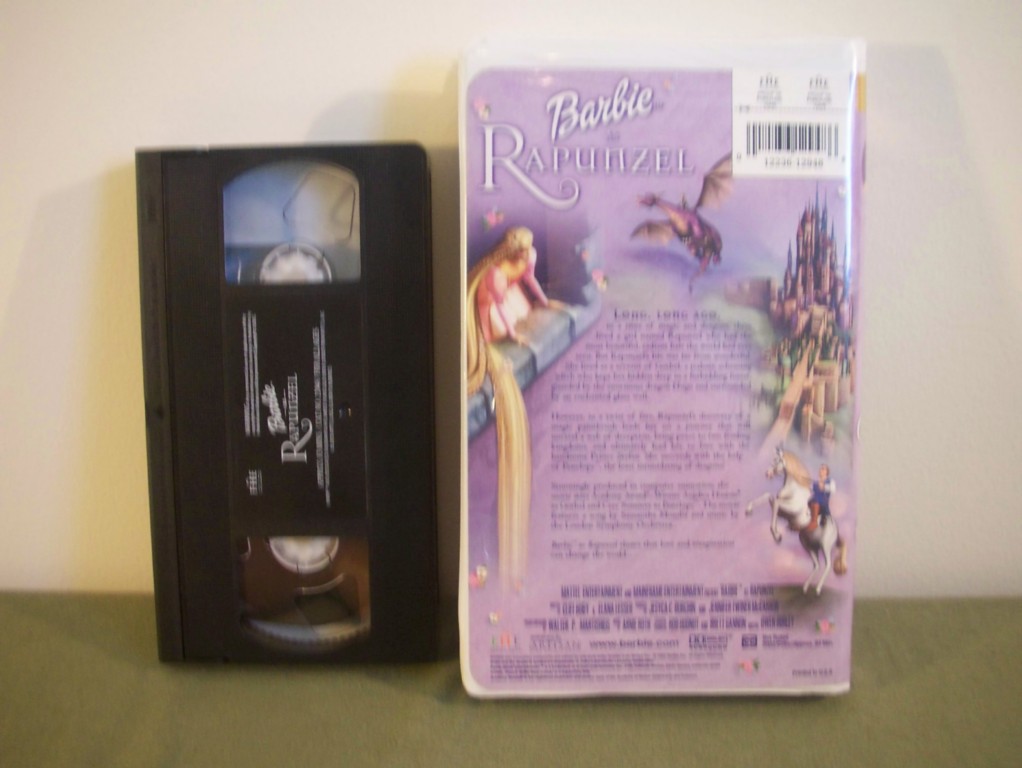 rapunzel vhs
