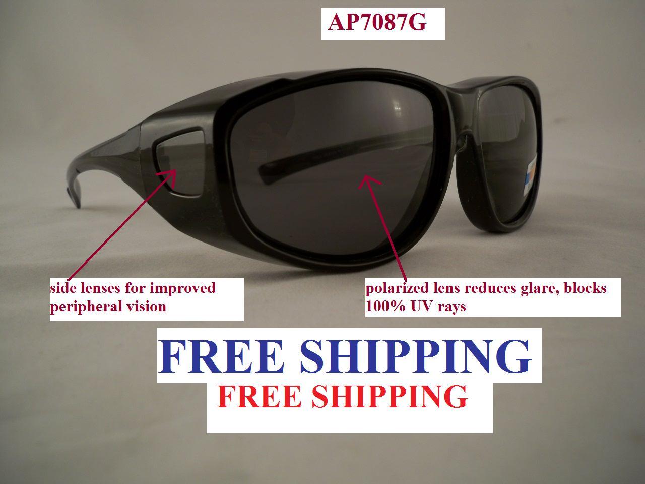 Polarized Fit Over Sunglass Goggles Lasik Cataract 7087 eBay