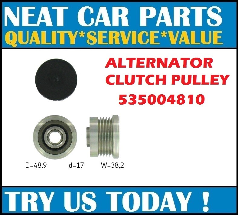 Alternator Pulley For Renault Laguna Ii Megane Ii Trafic