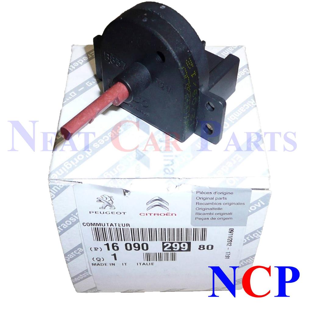 PEUGEOT BOXER CITROEN RELAY 06> HEATER BLOWER CONTROL SWITCH LEVER