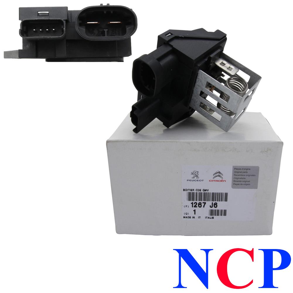 PEUGEOT 207 208 301 407 508 1007 2008 RADIATOR FAN MOTOR RELAY RESISTOR