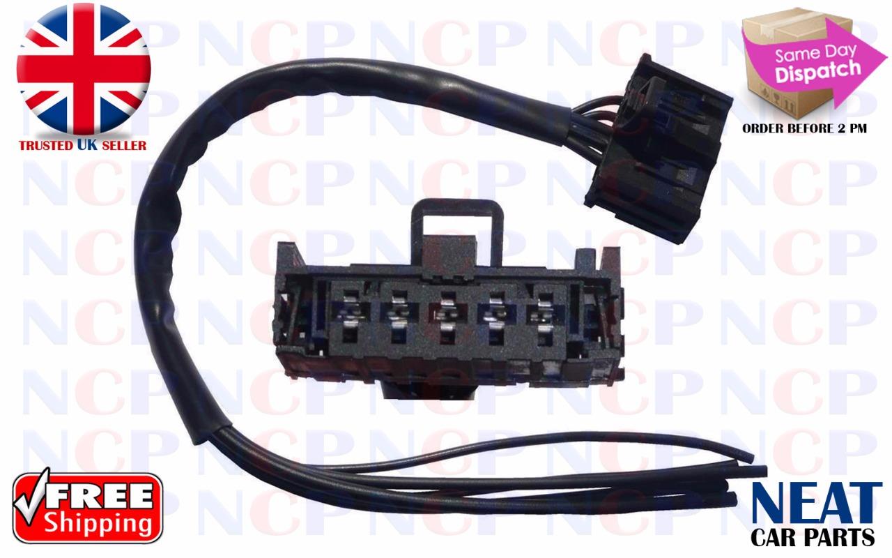 BRAND NEW VAUXHALL CORSA D 20062016 HEATER RESISTER WIRING LOOM REPAIR PLUG eBay
