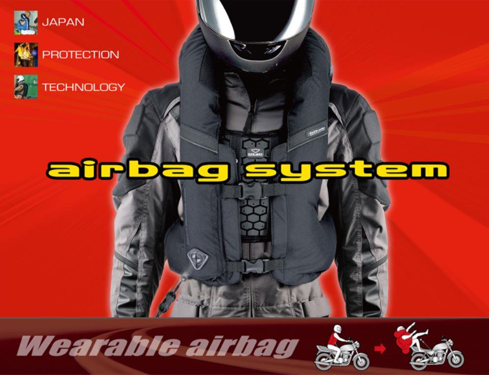 HitAir Wearable Airbag Vest Jacket MC5 for MotorCycle, HorseRiding JAPAN