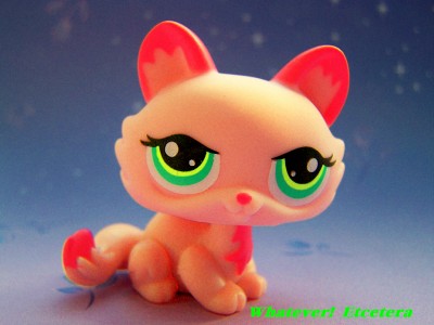 lps pink tabby cat
