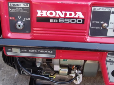 Honda eb6500 watt generator #6