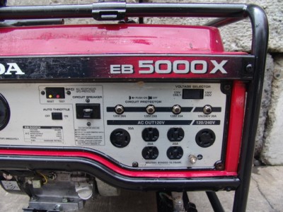 Honda 5000x generator #3