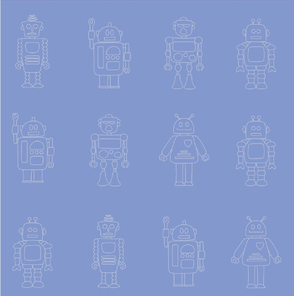 NEW HOOPLA SPACE ROBOT PRINT CHILDRENS KIDS BEDROOM M WALLPAPER ROLL Space Wallpaper Childrens Bedroom NEW HOOPLA SPACE ROBOT PRINT CHILDRENS KIDS BEDROOM M WALLPAPER ROLL
