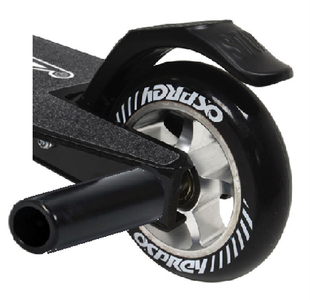 OSPREY 360° STUNT PEG BLACK STREET SCOOTER PUSH CHILDRENS SCOOTER XMAS
