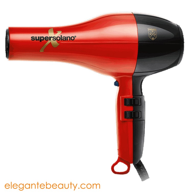 Super Solano Extreme Professional Italian Salon Hair Dryer 232X Red