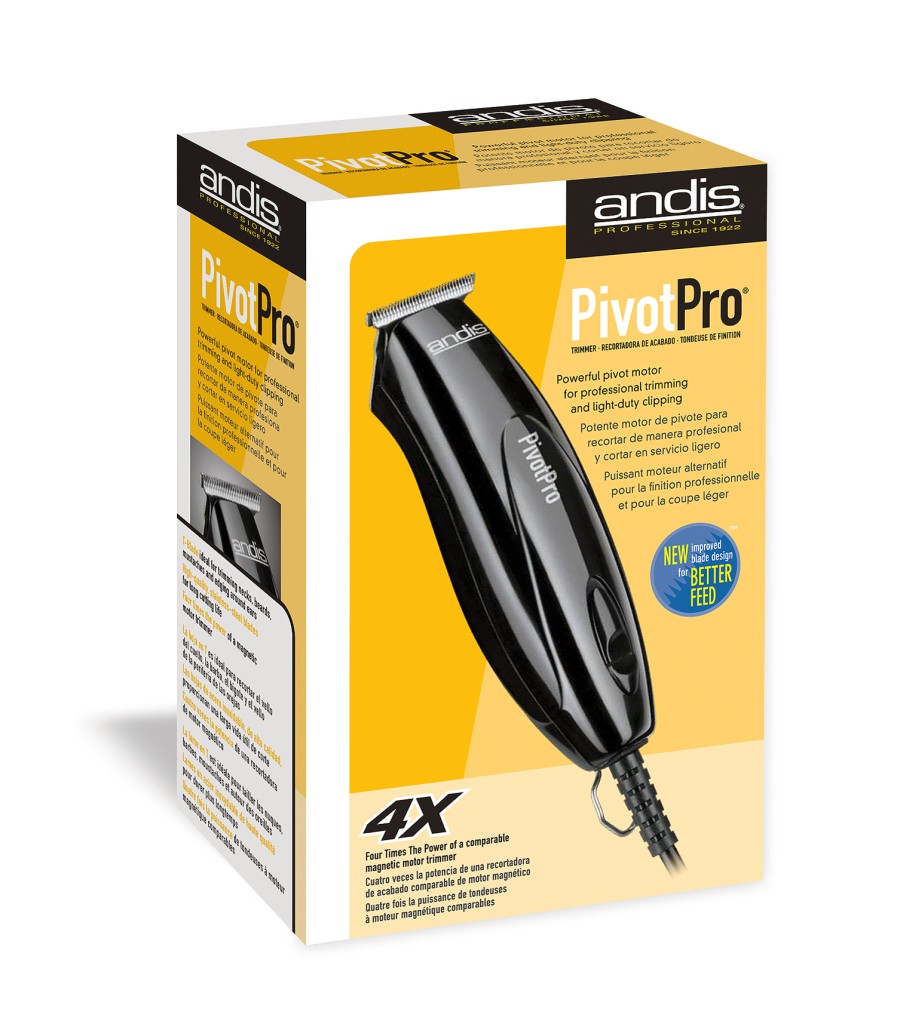 Andis Pivot Pro Professional Hair Trimmer 23475 PMT 1 T Blade Motor