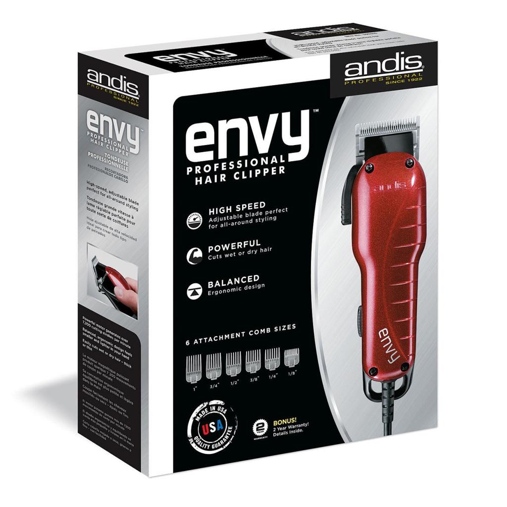 Andis Envy Professional High Speed Adjustable Blade Hair Clipper 66215