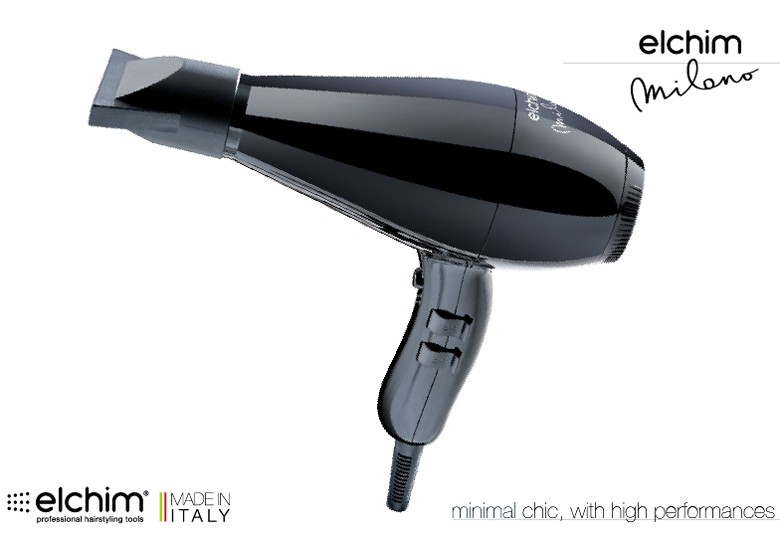 Elchim Milano Professional Ergonomic Italian Salon Hair Blow Dryer