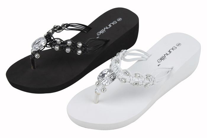 Womens-Wedges-Platform-High-Heel-Flip-Flops-Thongs-Slipper-Sandals ...