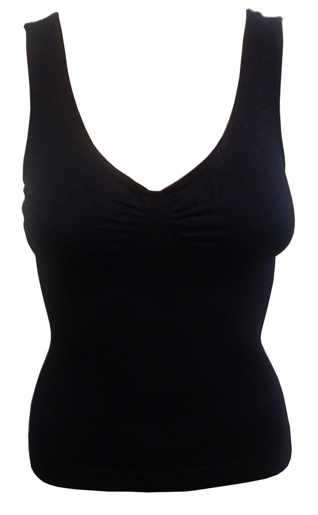 Women Seamless Tummy Control Body Shaper Camisole Tank Tops Shapewear