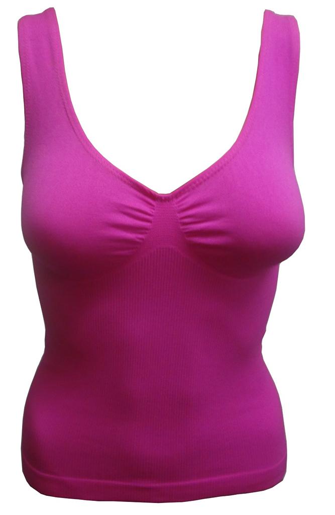 Women Seamless Tummy Control Body Shaper Camisole Tank Tops Shapewear