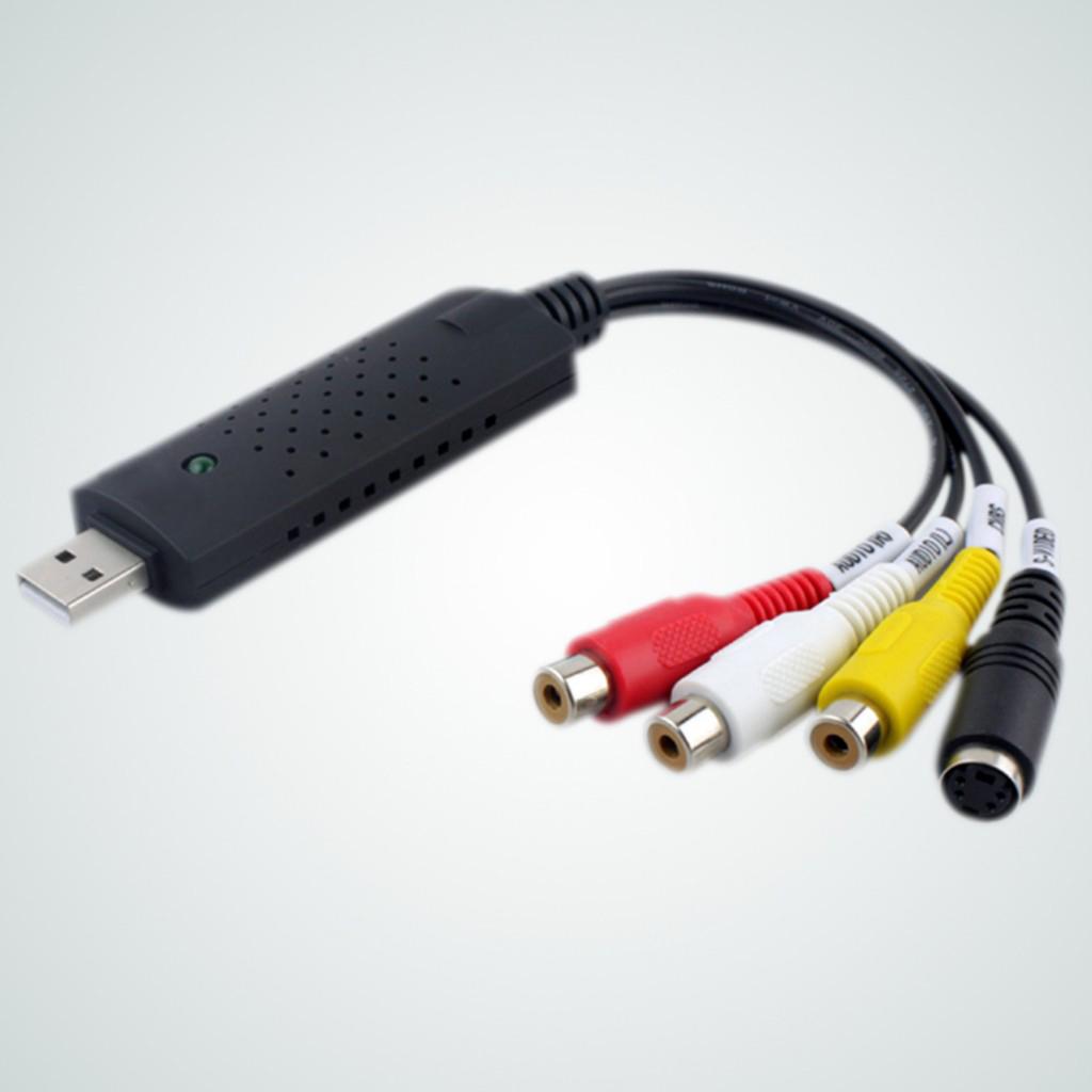 USB 2.0 Video Capture Card for PS2 PS3 and XBOX 360 Video PC WinXP 7