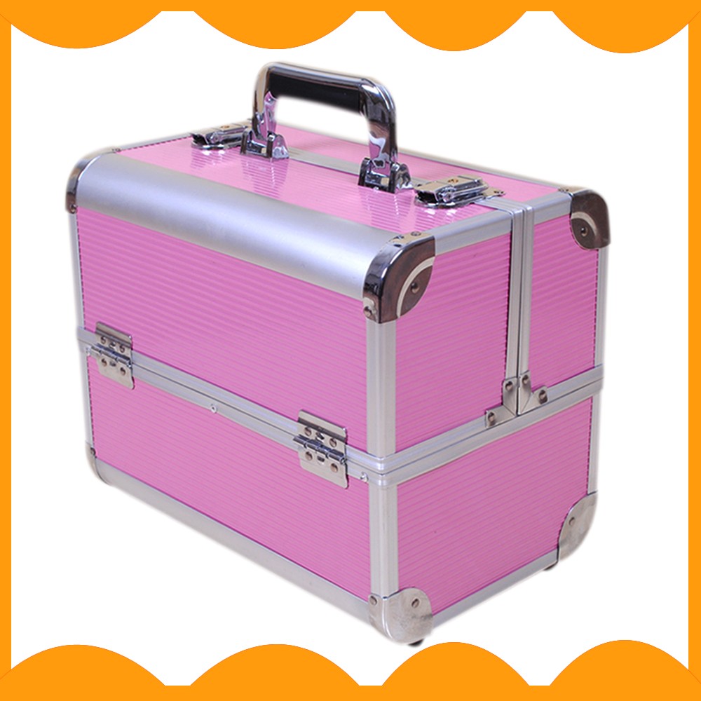 Beauty Trolley Vanity Case Make Up Cosmetic Box Bag Hairdressing Nail