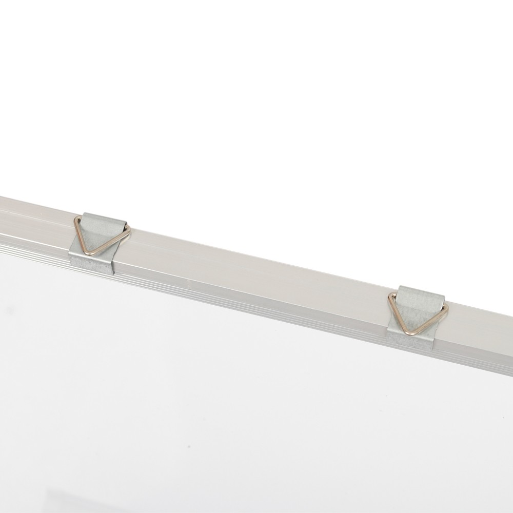 Aluminium Frame / Hanging Hook White Board 600 x 450 mm with