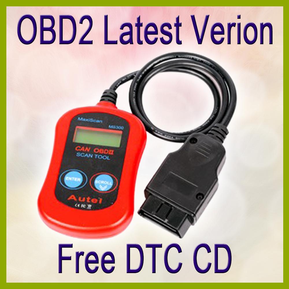 Universal Maxiscan MS300 Fault Diagnostic Scanner Code Reader OBD II CAN EOBD UK