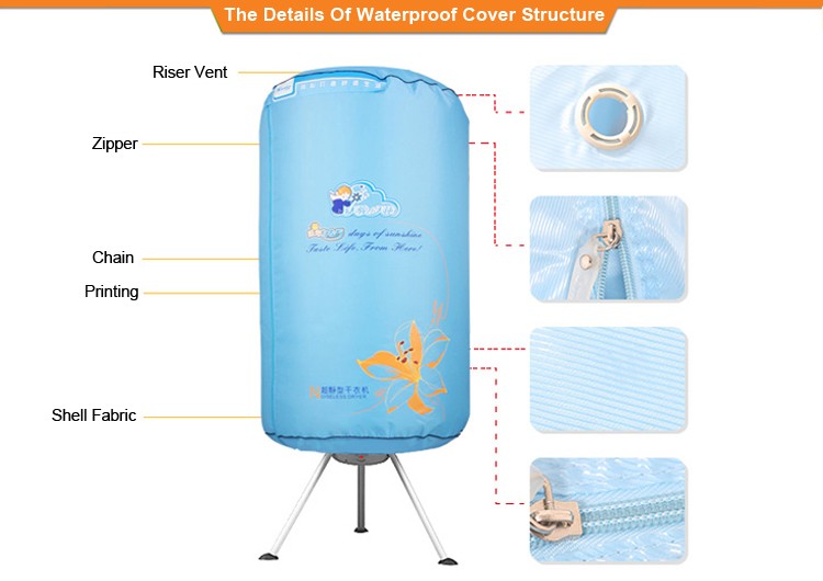 Newest Indoor Portable Electric Clothes Dryer Dri Buddy Wardrobe Power Saver