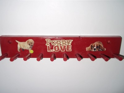 Fashion Leashes on Wood Storage Rack Dog Leash Clothes Red Accessories Ebay