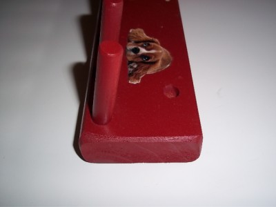 Fashion Leashes on Wood Storage Rack Dog Leash Clothes Red Accessories Ebay