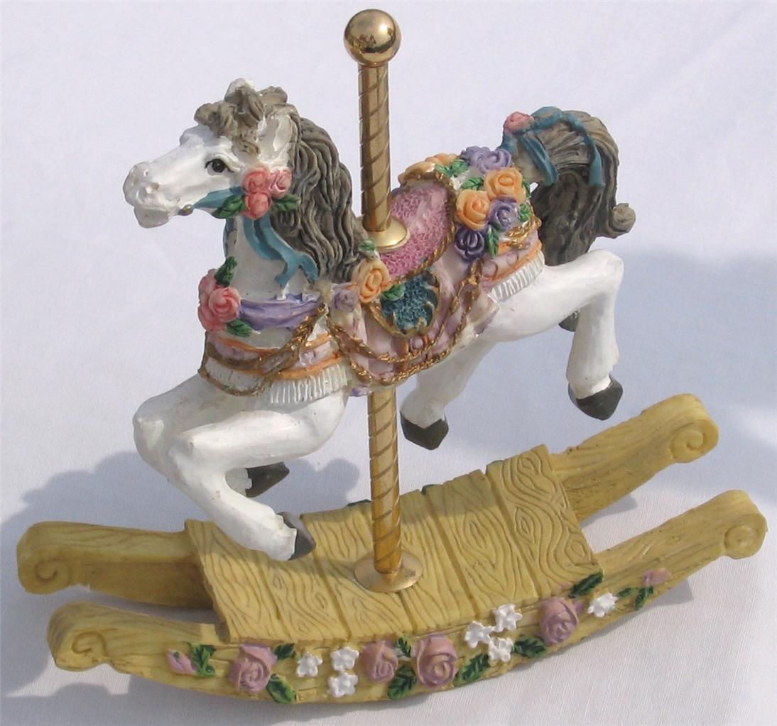 carousel horse figurine