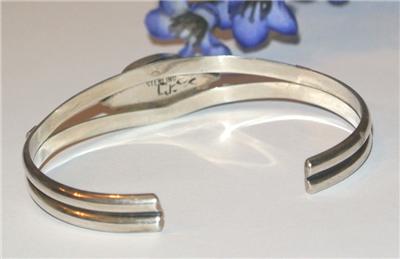 Artisan Sterling Silver Jewelry on Sterling Silver Artisan Modernist Cuff Bracelet Estate Jewelry   Ebay
