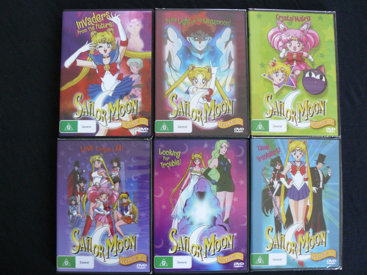 sailor moon complete box set