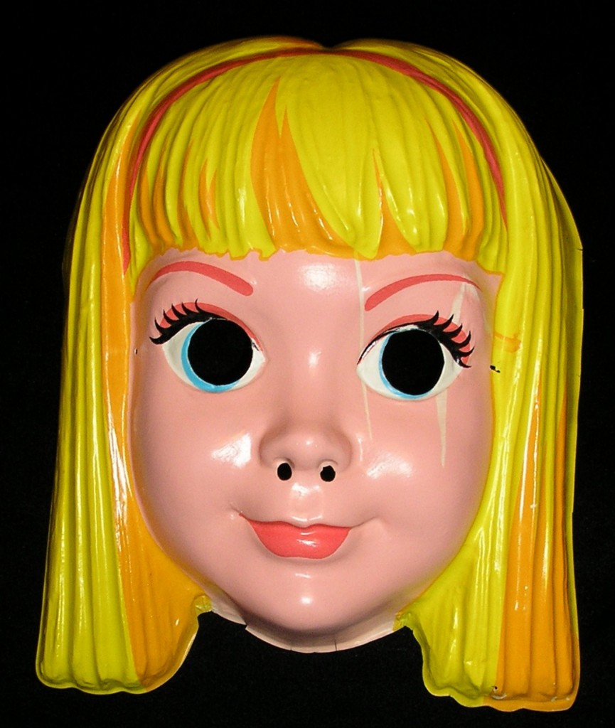 1960s Vintage SKIPPER Halloween Mask BARBIE's Little Sister eBay