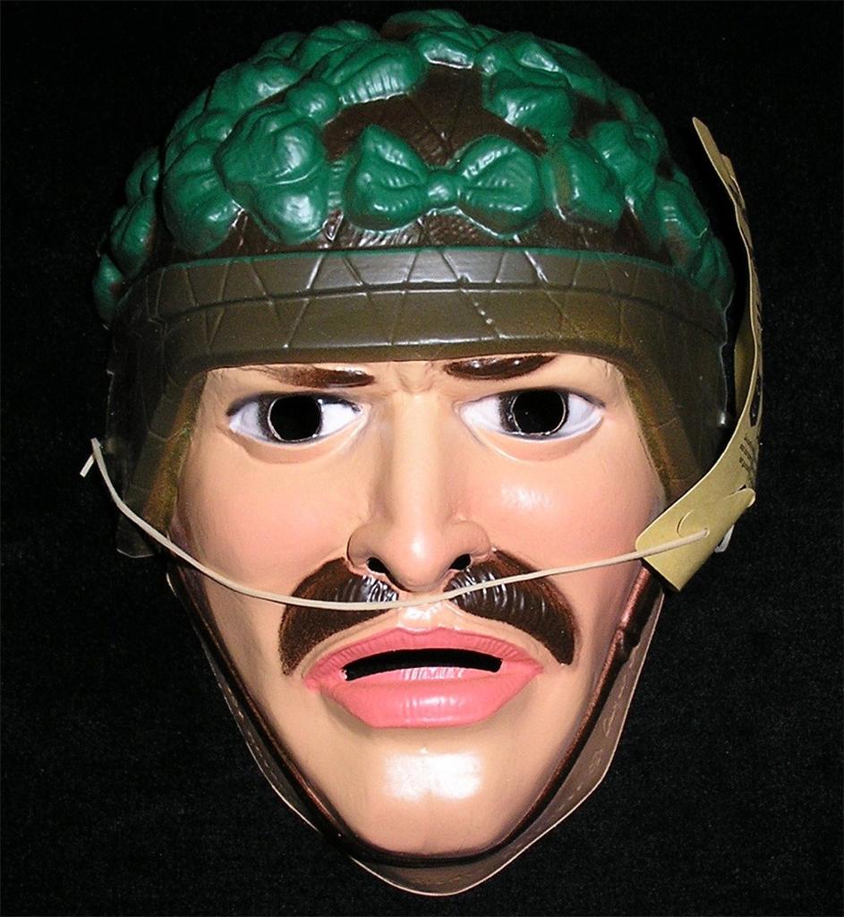 1980s G.I. JOE Plastic Masks Hasbro Toy 5 Different