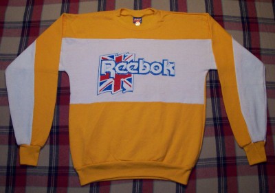 reebok vintage sweatshirt silver