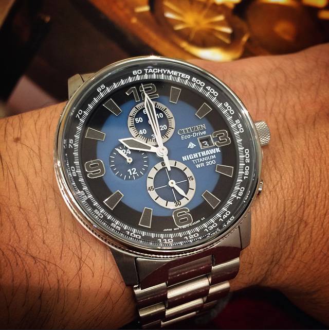 citizen nighthawk blue dial