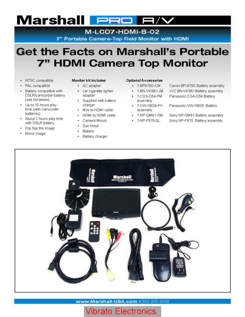 to DSLR or DV cameras