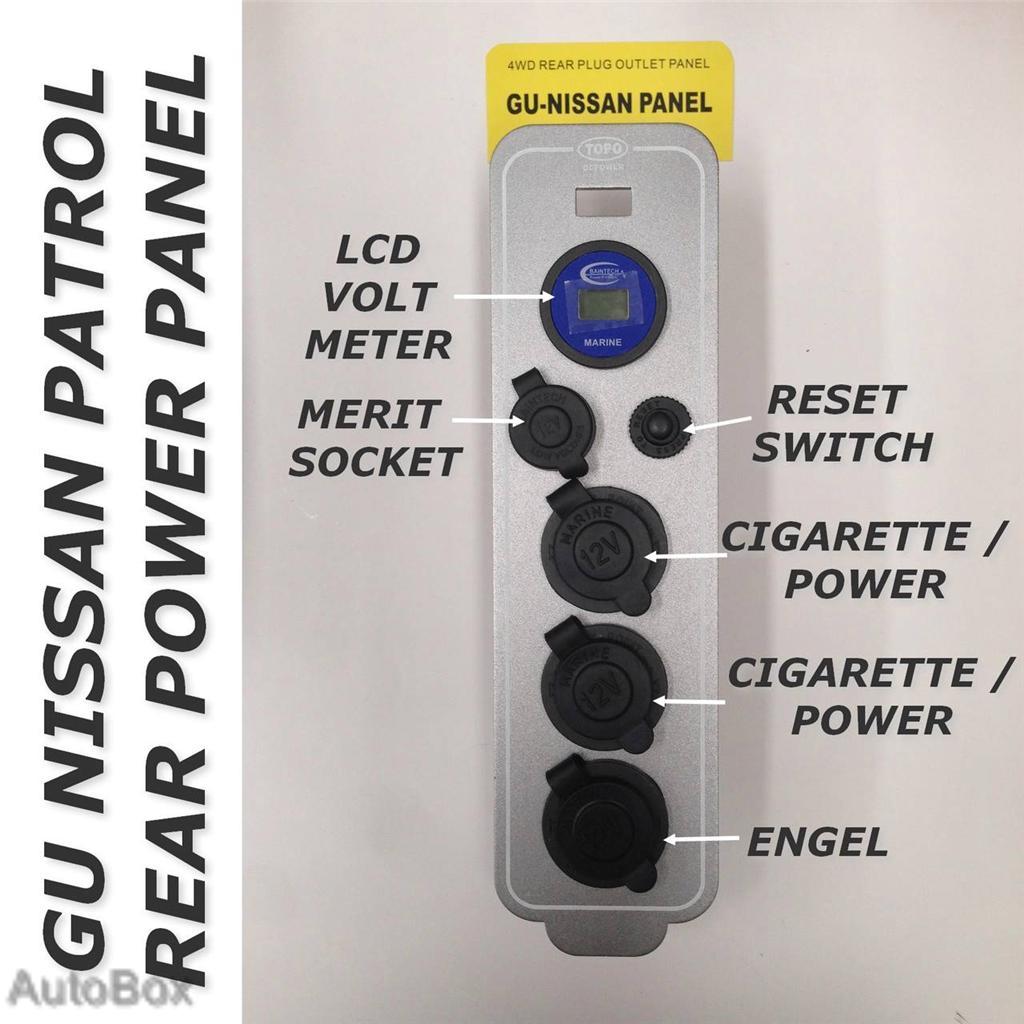 Nissan patrol panel clips