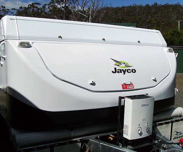Camper Trailer Instantaneous LP GAS HOT Water System Jayco RV OFF Grid