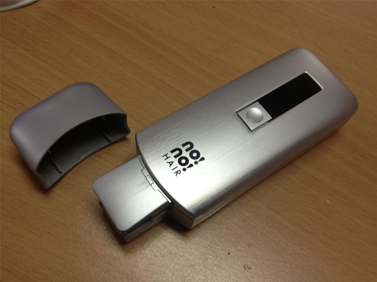 No No Hair Remover NoNo 8800 Hair Removal Silver Face & Body Epilator Laser