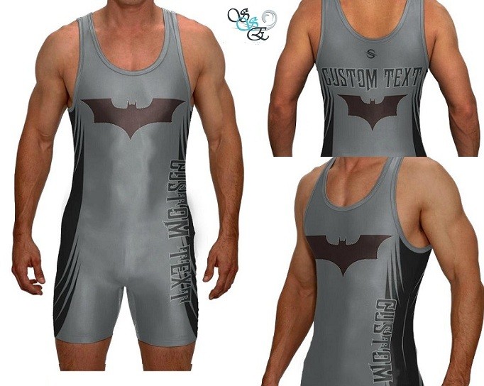 youth superhero wrestling singlets
