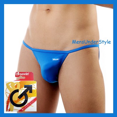 Groovin Mens Sky Blue String Bikini Brief Underwear Xs Ebay