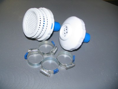 pool inlet nozzle ground above strainer intex inch kit