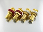 Hi End CMC 24k Gold Plated RCA Socket 