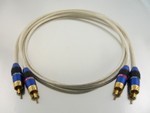 Hi End Silver plated RCA interconnect cable