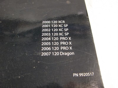 2000 polaris snowmobile manual