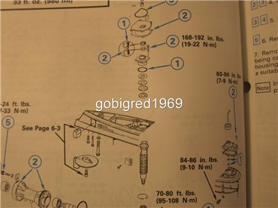 1994 johnson evinrude original shop manual