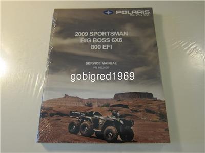 polaris sportsman 6x6 manual