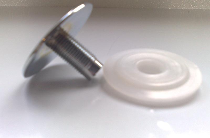 SINK/TAP HOLE COVER/CAP CHROME eBay