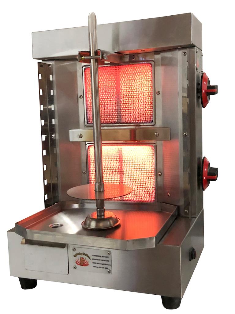 Propane Shawarma Machine Vertical Grill Home Use! eBay