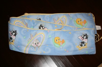 looney tunes crib bedding set