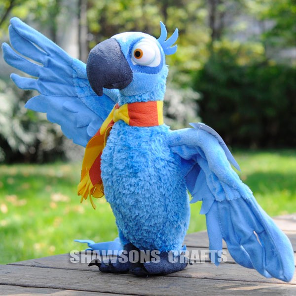 rio blu plush